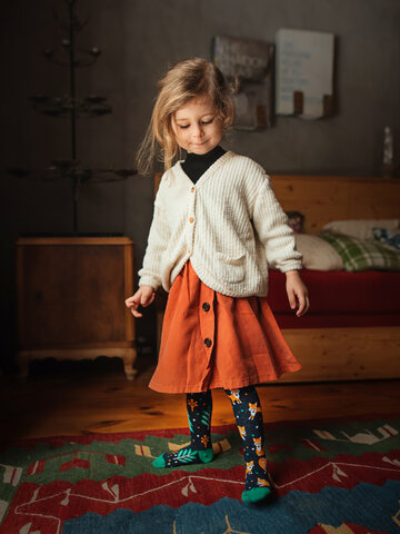 Sale Kids' Tights Red Fox