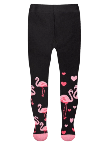 Lifestyle foto Antislip kindermaillots Flamingo's en hartjes