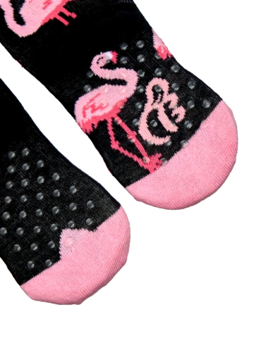Výnimočný darček od Dedoles Antislip kindermaillots Flamingo's en hartjes