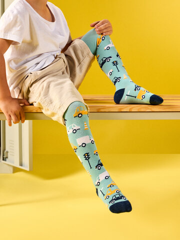 Potešte sa týmto kúskom Dedoles Vrolijke kindermaillot Autoverkeer