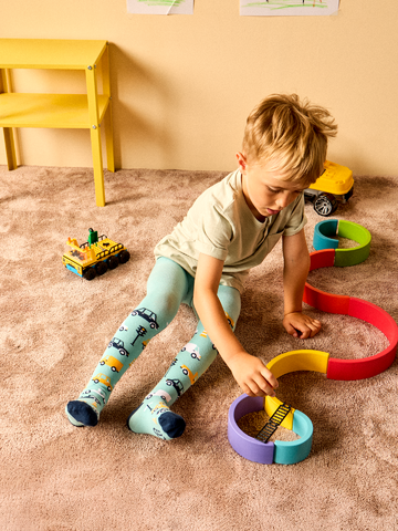 Výpredaj Collants alegres de criança Carros no Trânsito