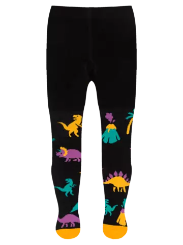 Potešte sa týmto kúskom Dedoles Veselé detské pančušky Dinosaury a sopky