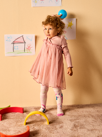 Tip na darček Calzamaglie Buonumore per bambini Unicorno con sciarpa