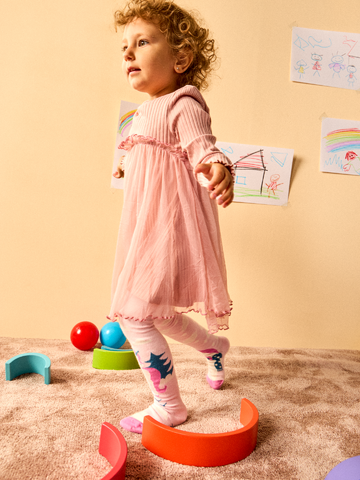 Obrázok produktu Calzamaglie Buonumore per bambini Unicorno con sciarpa