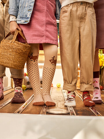 Lifestyle fotó Vidám gyerek harisnya Szarvas