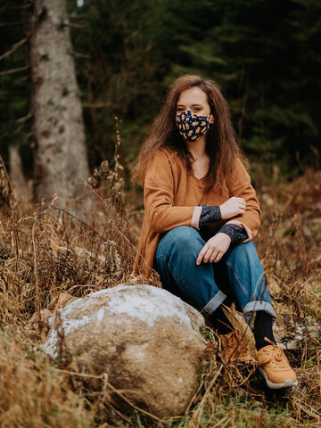 Obrázok produktu Vrolijk antibacterieel mondkapje Party hamsters – medium