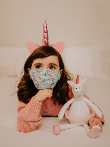 Obrázok produktu Весела детска маска за лице Еднорог
