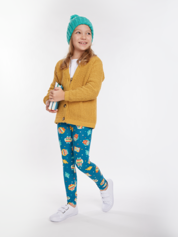 Ajándék tipp Vidám gyerek pamut leggings Bölcs bagoly