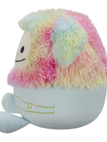 Eredeti és szokatlan ajándékot keres? a megajándékozottat garantáltan meglepi SQUISHMALLOWS Zozo, a bigfoot virággal, 20 cm
