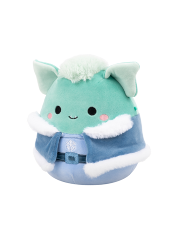 Obrázok produktu Squishmallows Troye il goblin verde pallido con outfit invernale, 20 cm
