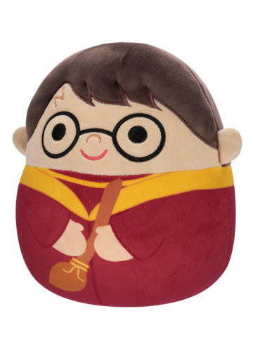 Hľadáte originálny a nezvyčajný darček? Obdarovaného zaručene prekvapí Squishmallows Harry Potter in Divisa da Quidditch, 20 cm