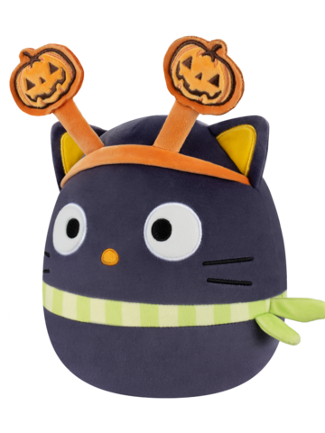 Výpredaj Squishmallows Hello Kitty Halloween - Chococat, 20 cm