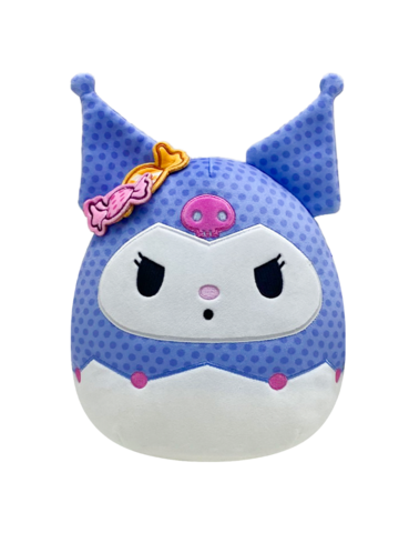 Tip na darček Squishmallows Hello Kitty Halloween - Kuromi, 20 cm