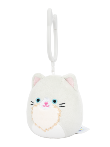 Zľava SQUISHMALLOWS Kľúčenka - Angorská mačka Zachariah, 9 cm