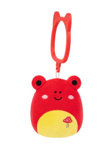 Eredeti ajándék a Dedolestől SQUISHMALLOWS Kulcstartó Nyílméregbéka – Obu, 9 cm