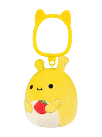 Výnimočný darček od Dedoles Portachiavi Squishmallows Zarina la lumaca giallo banana, 9 cm