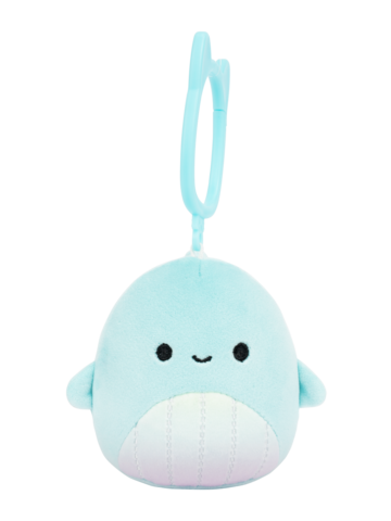 Lifestyle fotó SQUISHMALLOWS Kulcstartó – Shah, a bálna, 9 cm