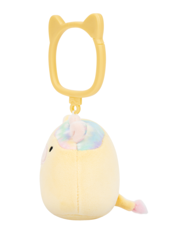 Foto SQUISHMALLOWS Kulcstartó – Rina, a sárga tehénke, 9 cm