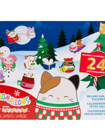 Výnimočný darček od Dedoles Squishmallows Calendario dell'Avvento Micromallows - 24 pezzi