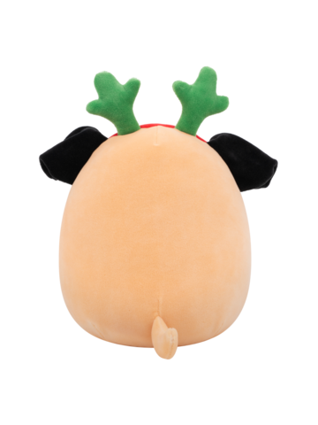 Potešte sa týmto kúskom Dedoles Squishmallows Prince il carlino marrone con pancia bianca, 20 cm