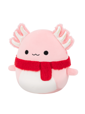 Obrázok produktu Squishmallows Archie l'axolotl rosa con sciarpa morbida, 30 cm