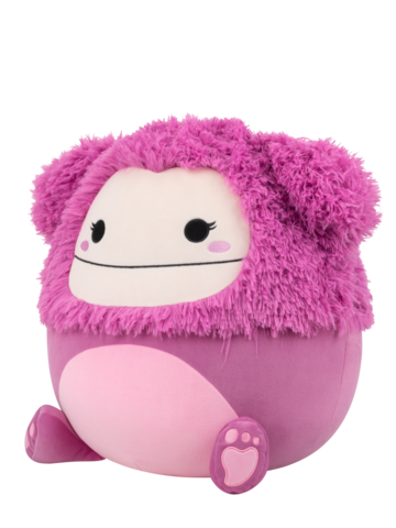 Lifestyle foto Squishmallows Nanette la Bigfoot rosa lampone, 35 cm