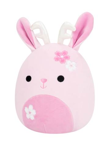 Szerezzen magának örömet ezzel a Dedoles darabbal SQUISHMALLOWS Akiyo, a rózsaszín szarvasnyúl, 20 cm
