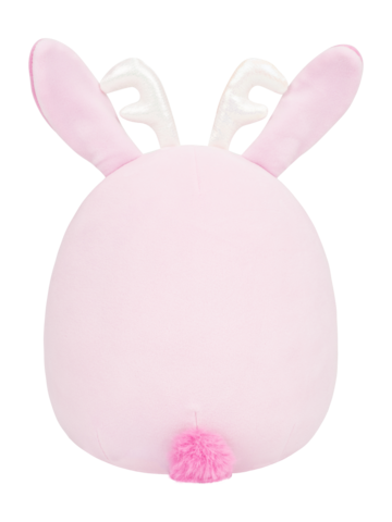 Eredeti ajándék a Dedolestől SQUISHMALLOWS Akiyo, a rózsaszín szarvasnyúl, 20 cm