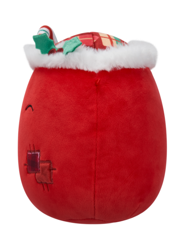 Výnimočný darček od Dedoles Squishmallows Carrie la calza dei regali che fa l'occhiolino con patchwork, 20 cm