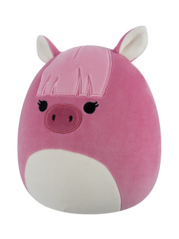 Hľadáte originálny a nezvyčajný darček? Obdarovaného zaručene prekvapí Squishmallows Veronika il pony Shetland rosa con frangia, 20 cm