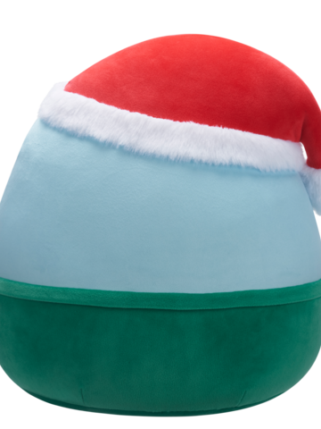 Lifestyle foto Squishmallows Ezekiel la palla di neve natalizia, 20 cm