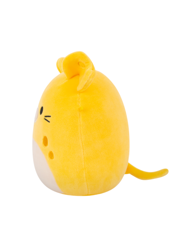 Lifestyle foto Squishmallows Amelia il topo di formaggio giallo, 35 cm