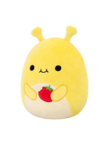 Eredeti és szokatlan ajándékot keres? a megajándékozottat garantáltan meglepi SQUISHMALLOWS Sárga banáncsiga – Zarina, 20 cm