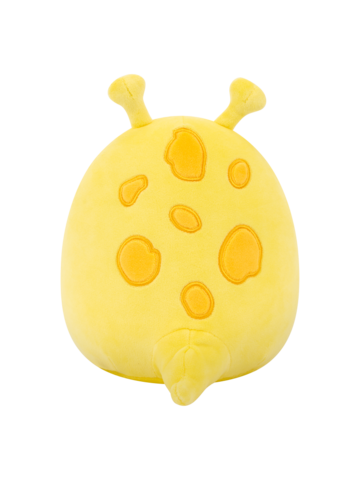 Potešte sa týmto kúskom Dedoles Squishmallows Zarina la lumaca banana con pomodoro, 20 cm