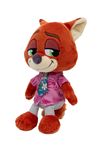 Eredeti és szokatlan ajándékot keres? a megajándékozottat garantáltan meglepi Zootropolis plüssállat – Nick, a ravasz róka, 18 cm