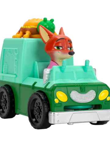 Ajándék tipp Zootropolis figurák autóval – Nick, a ravasz róka