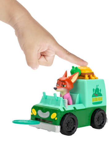 Eredeti és szokatlan ajándékot keres? a megajándékozottat garantáltan meglepi Zootropolis figurák autóval – Nick, a ravasz róka