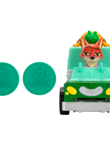 Kiárusítás Zootropolis figurák autóval – Nick, a ravasz róka