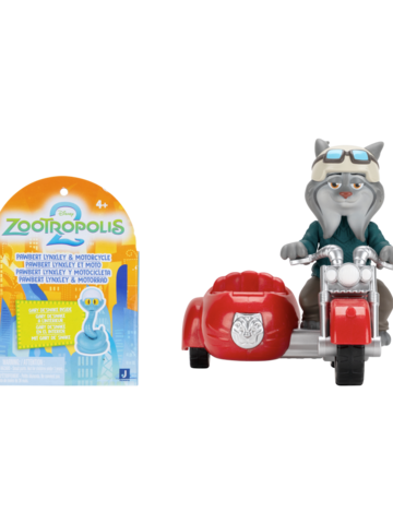 Kiárusítás Zootropolis figurák autóval – Pawbert hiúz