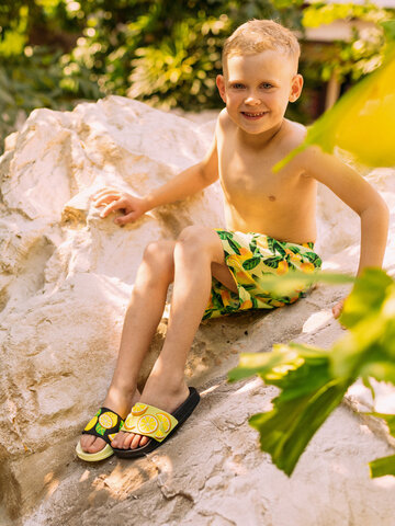 Sale Boys' Swim Shorts Lemons