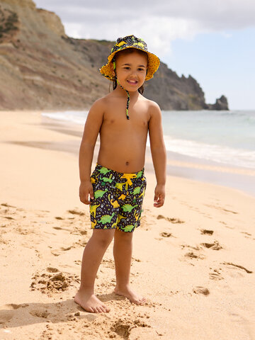 Szerezzen magának örömet ezzel a Dedoles darabbal Vidám fiú fürdőnadrág Dinoszauruszok