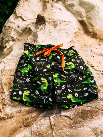 Boys camo on sale swim shorts