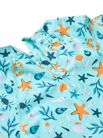 Foto Dětské UV tričko do vody Mušle