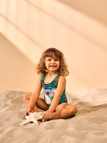 Tip na darček Costume da bagno Buonumore da bambina Koala e foglie