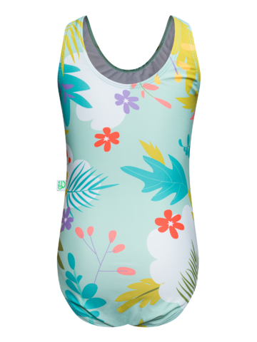 Sale Girls' Swimsuit Summer Jungle