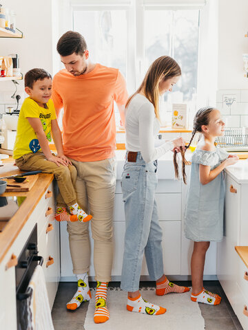 Potešte sa týmto kúskom Dedoles Veselé detské členkové ponožky Vtipné avokádo