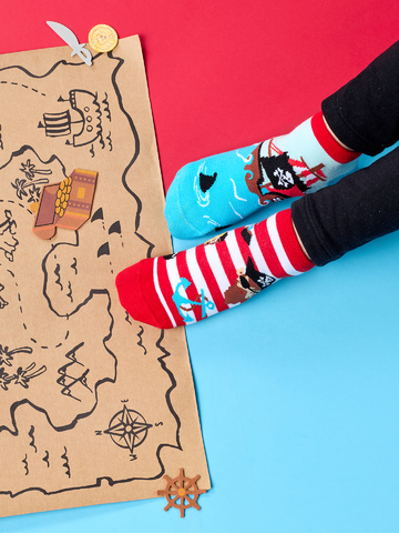Lifestyle photo Kids' Ankle Socks Pirate