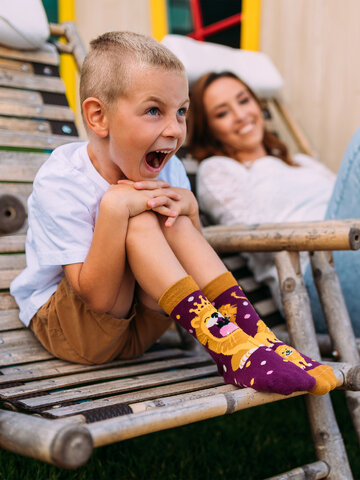 Kids Socks King of the Jungle