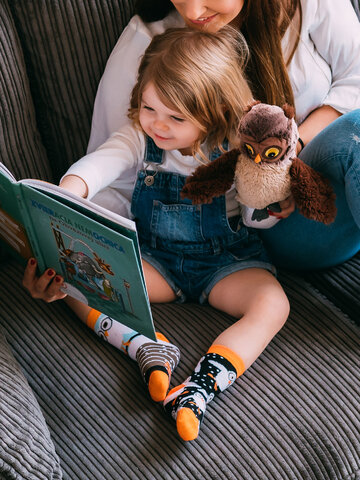 Kiárusítás Vidám gyerekzokni Baglyok