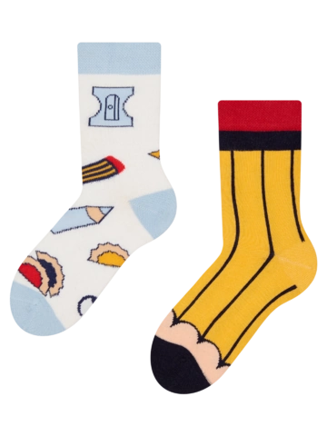 Potešte sa týmto kúskom Dedoles Chaussettes rigolotes pour enfants Crayon